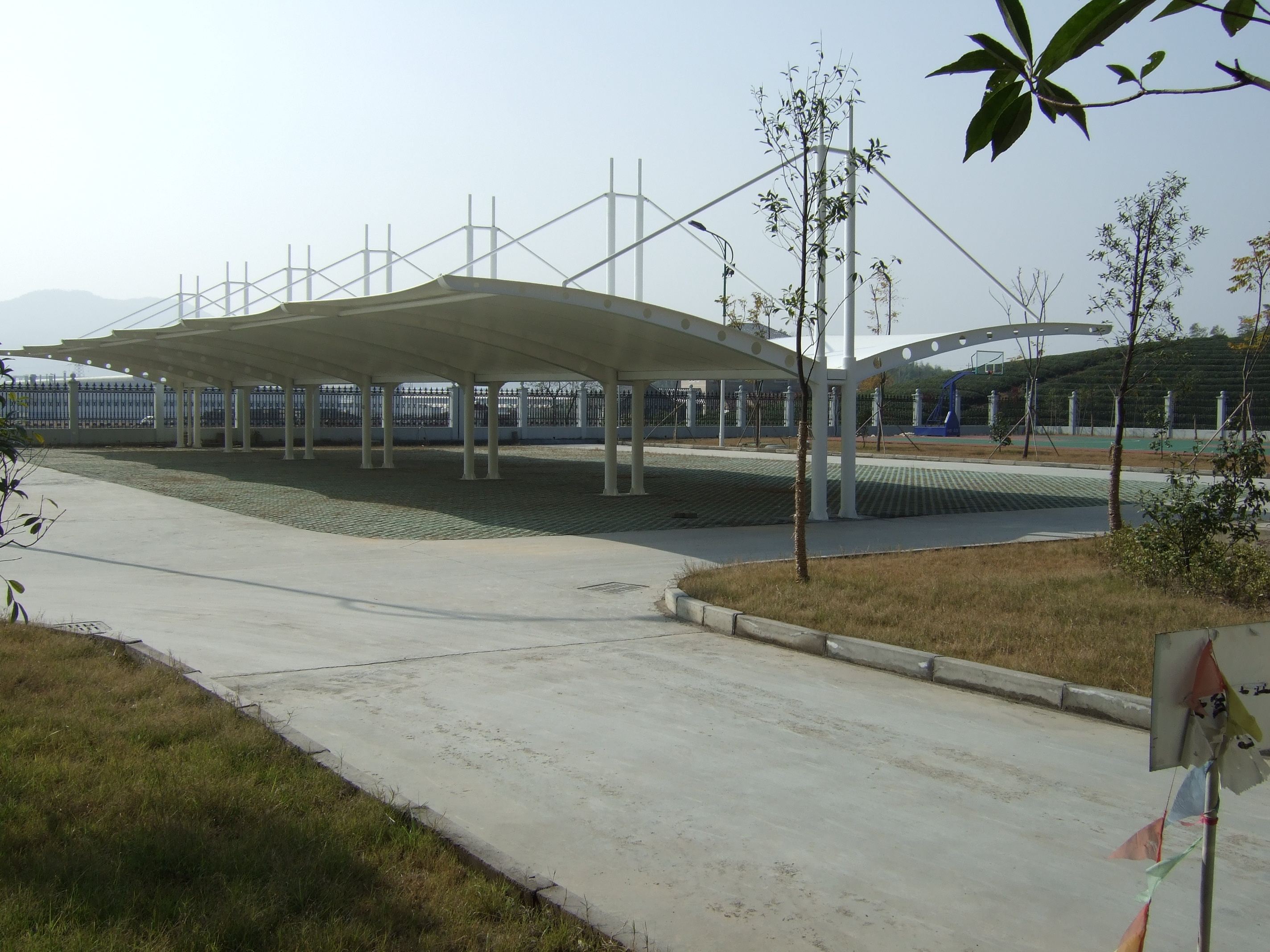 体育看台膜结构制作-2