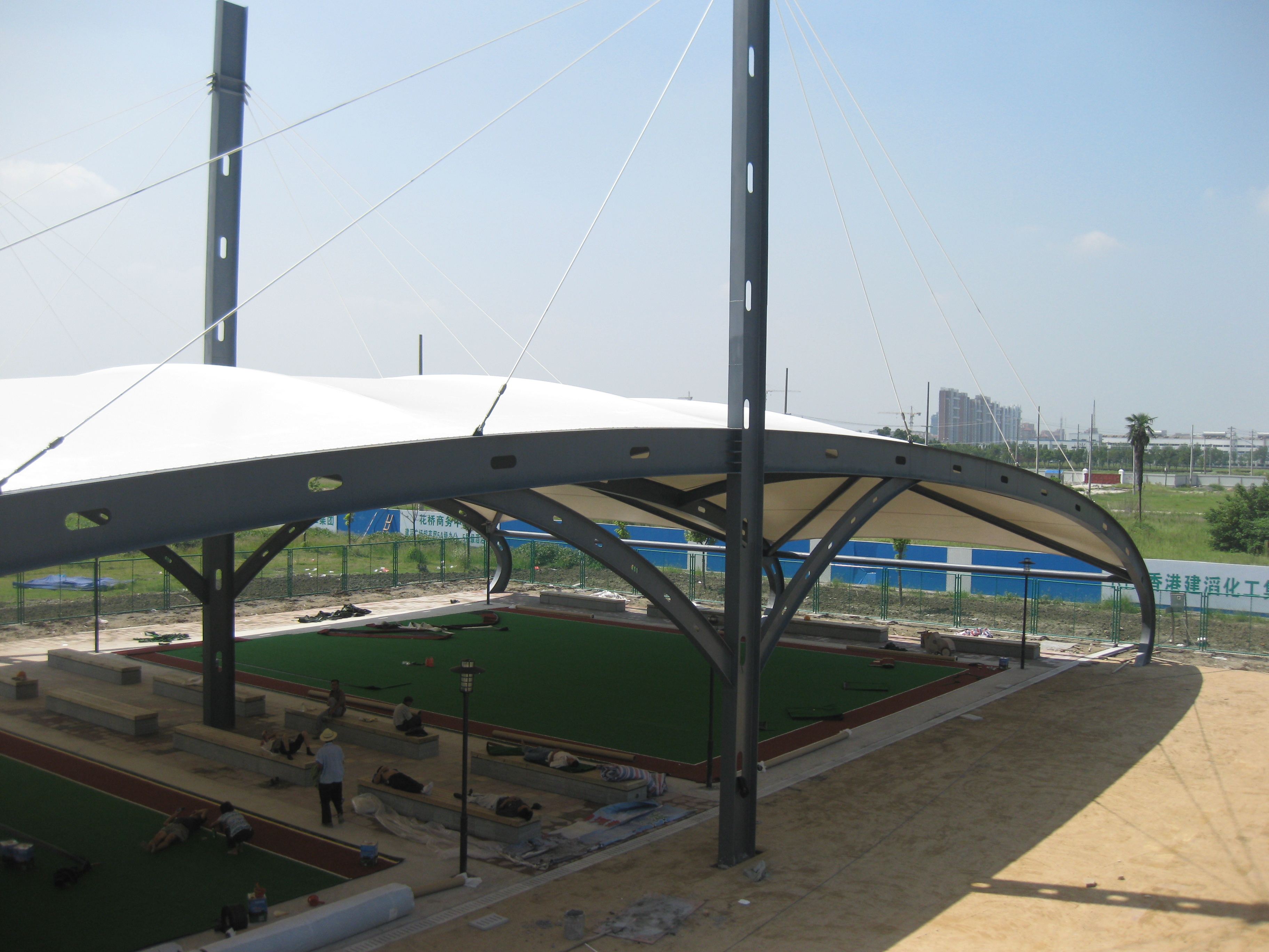 室内篮球场棚-2