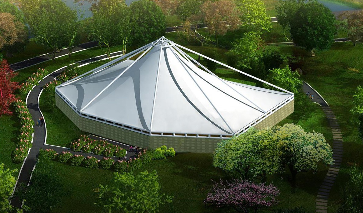 搭个雨棚门球场要多少钱-2