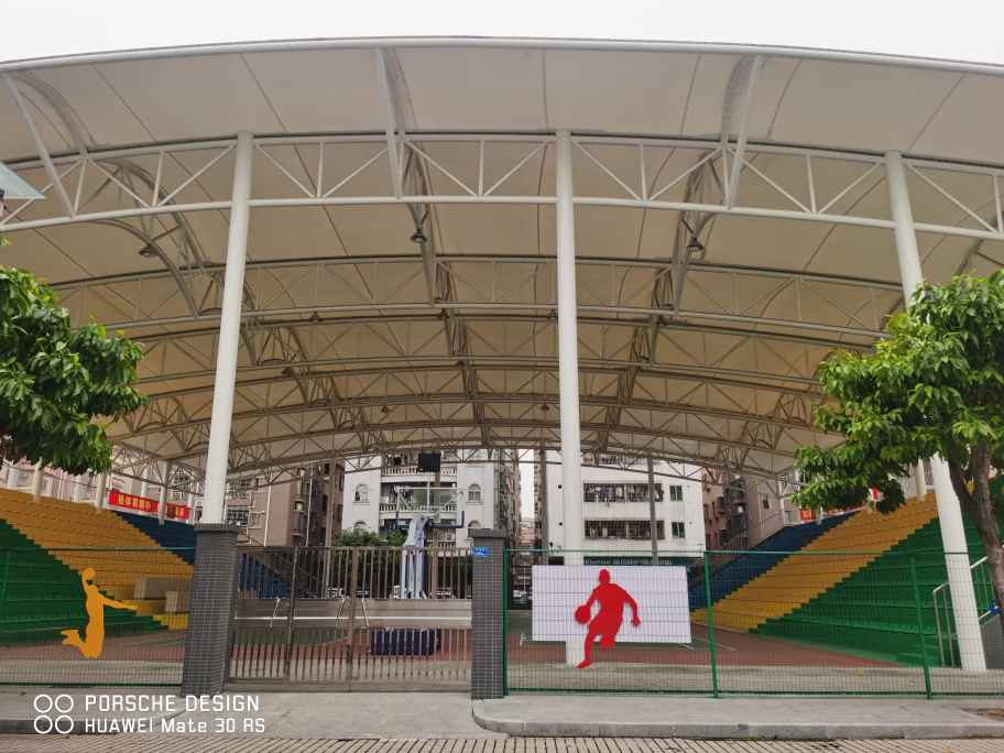 体育看台膜结构制作-3