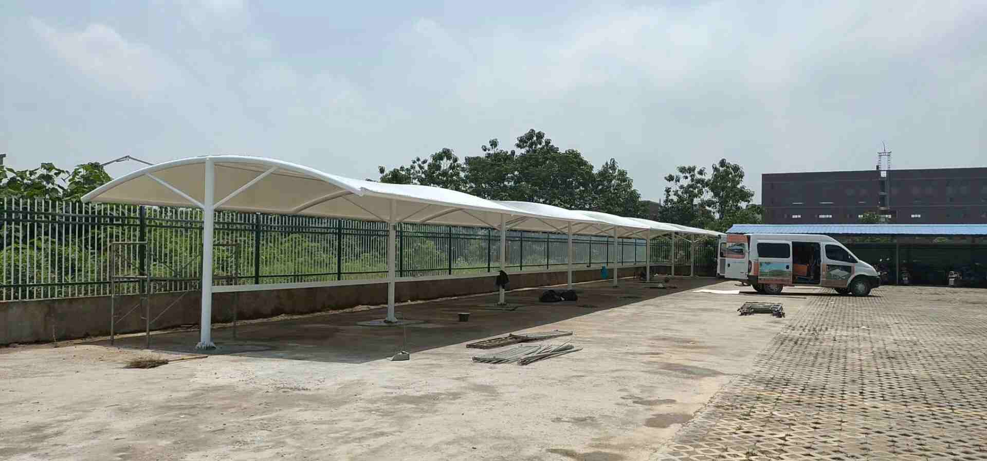 膜结构景观体育看台-3