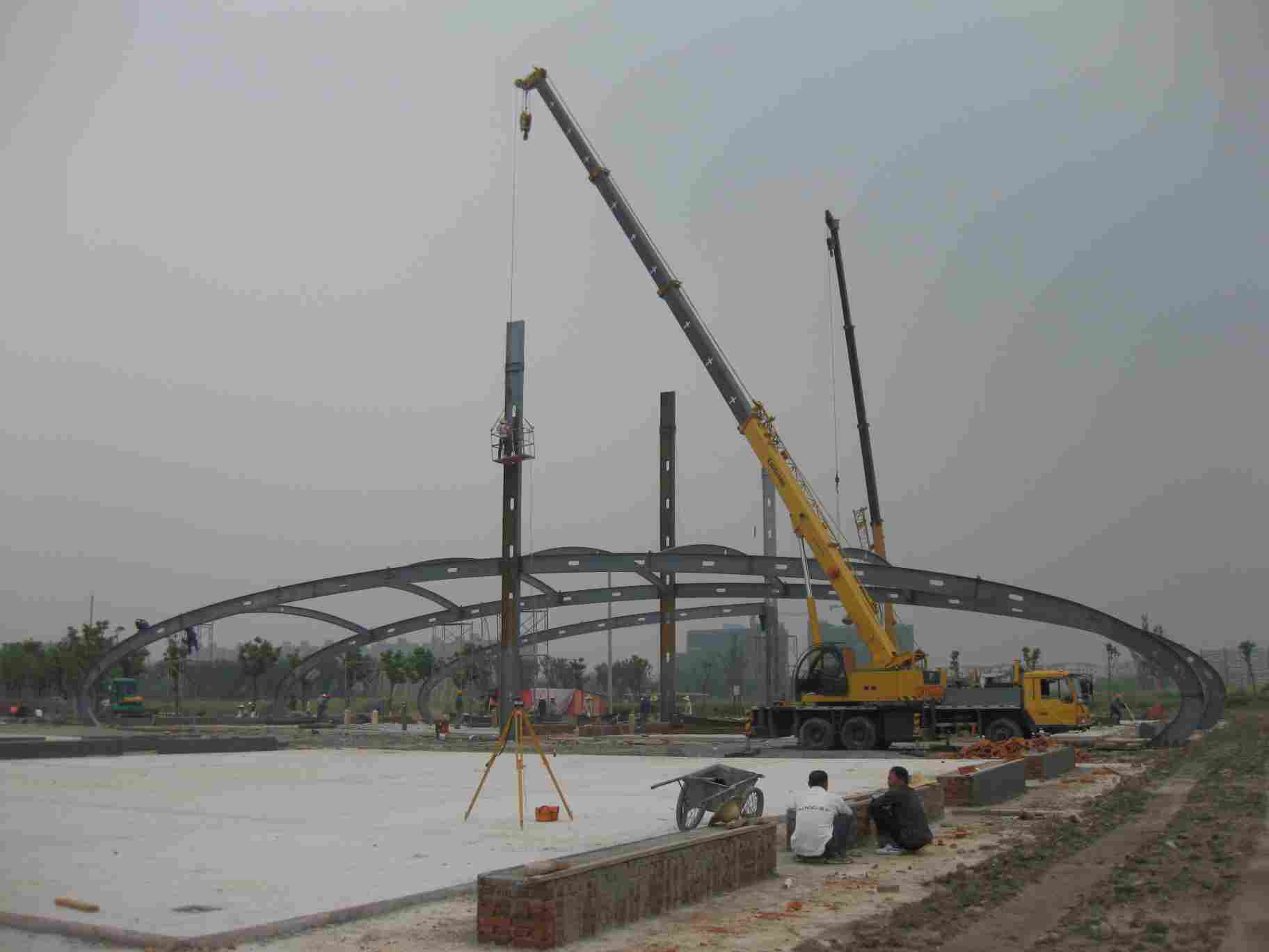 膜结构伸缩蓬厂家-2