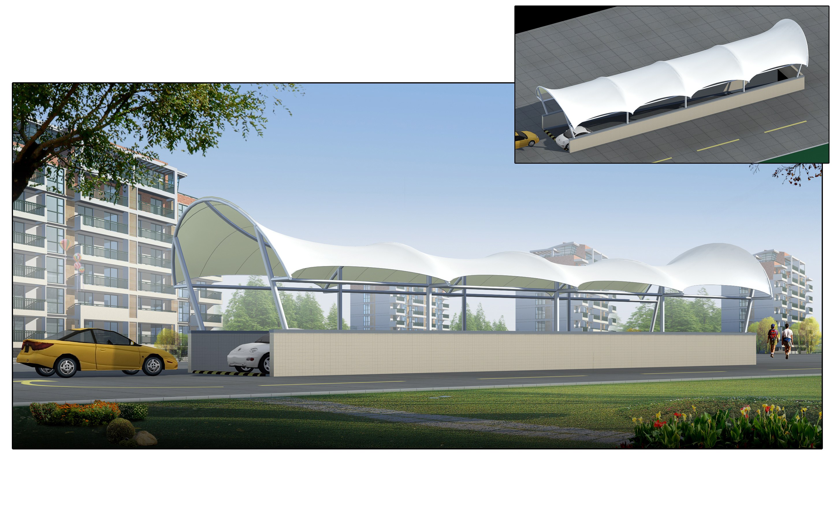 室外网球场工程-2