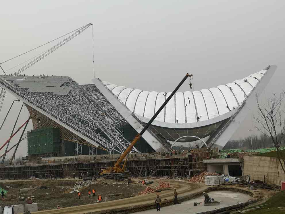 合肥膜结构体育看台-2