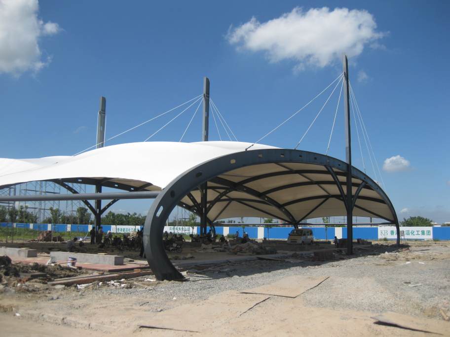 汽车遮阳棚伸缩式雨棚-2