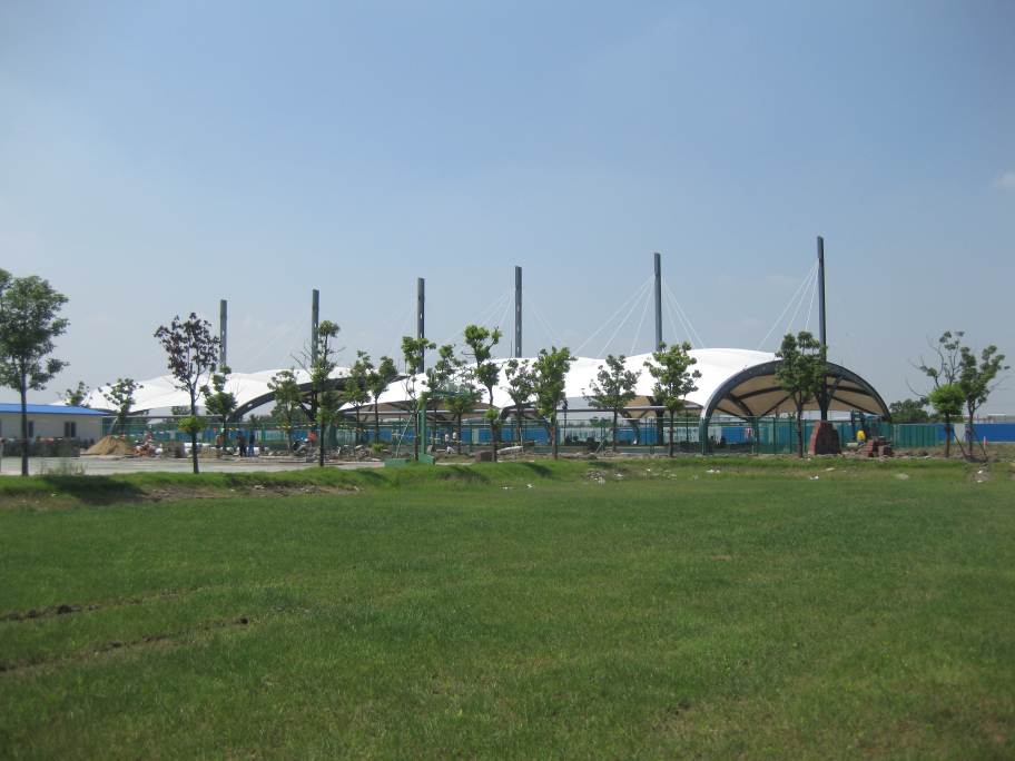 膜结构车棚多少钱一平方-2