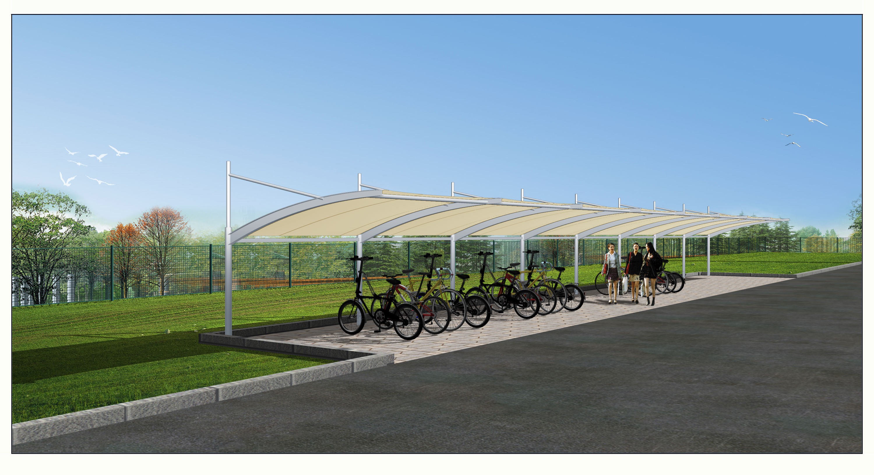 膜结构污水池反吊膜-2