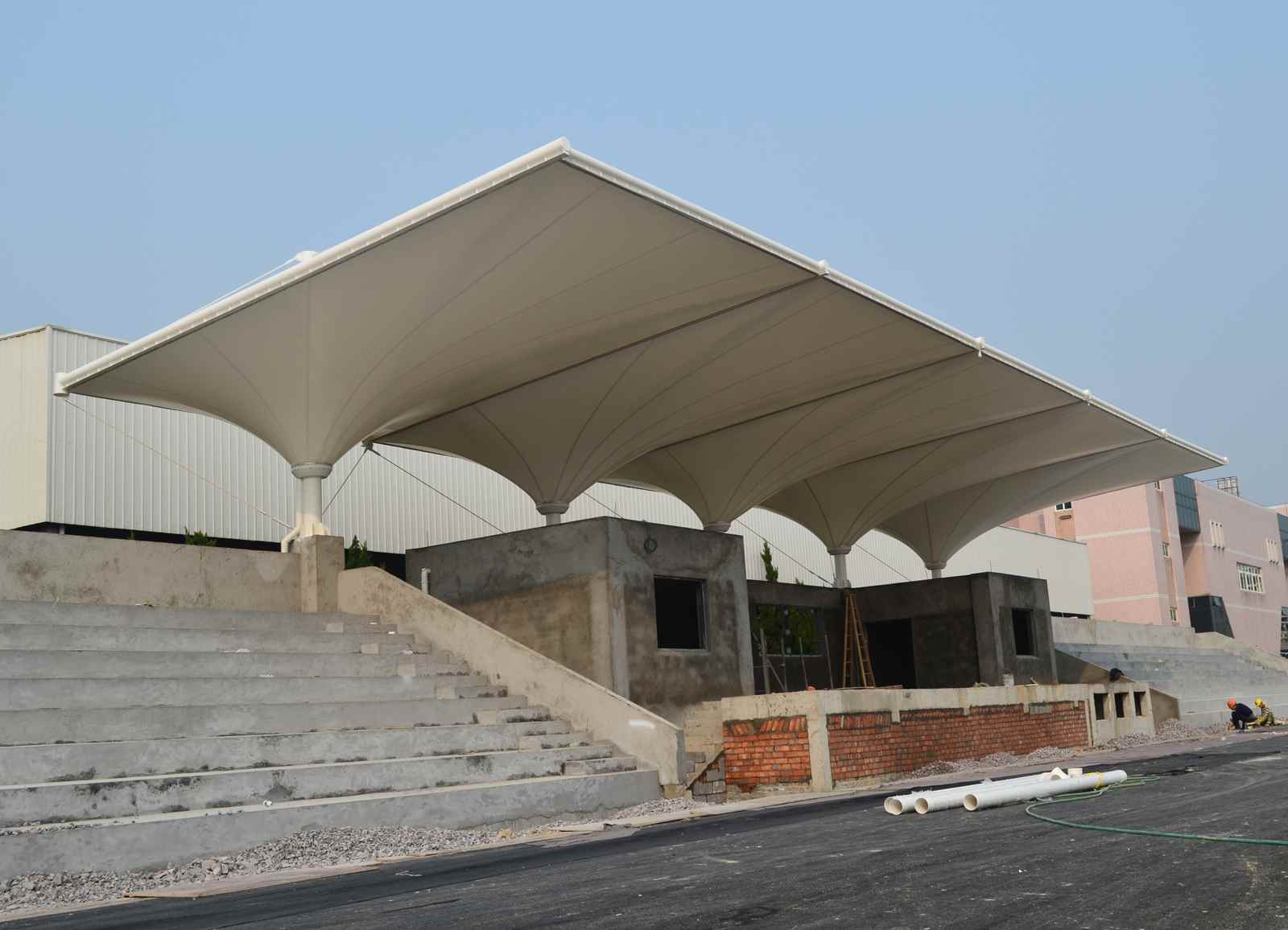 膜结构污水池反吊膜-2